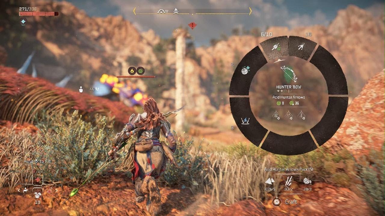 Horizon Forbidden West Shellsnapper Fight - YouTube