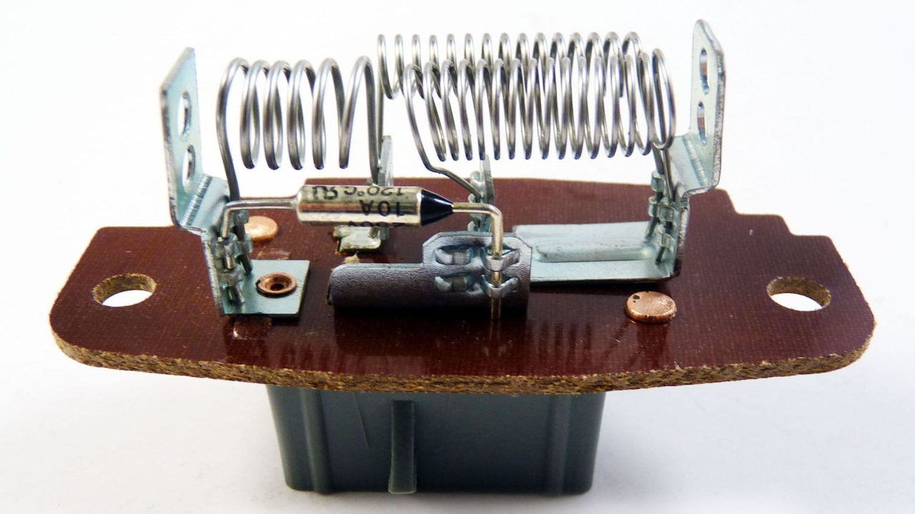 Сгорело балластное сопротивление ваз 2107 - 96 фото