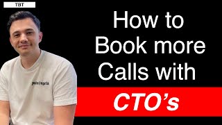 How to book calls with CTO's (and other executives) From a $958,000 Biller
