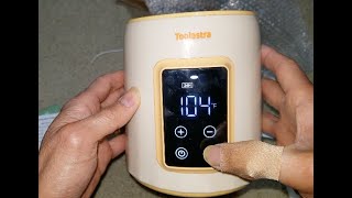 Faster Heating Baby Milk Warmers for All Bottles with Accurate Temperature by Toolastra