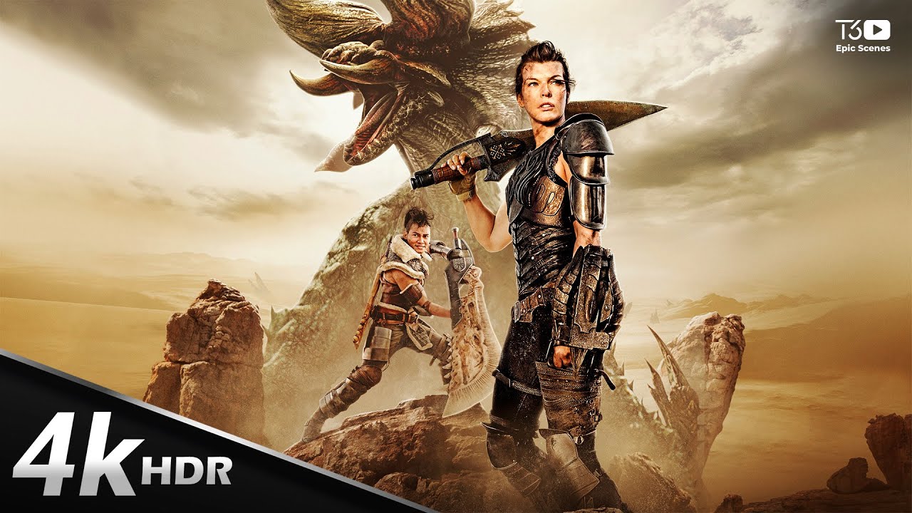 Monster Hunster 2020: BEST ACTION SCENES in STUNNING 4K HDR!