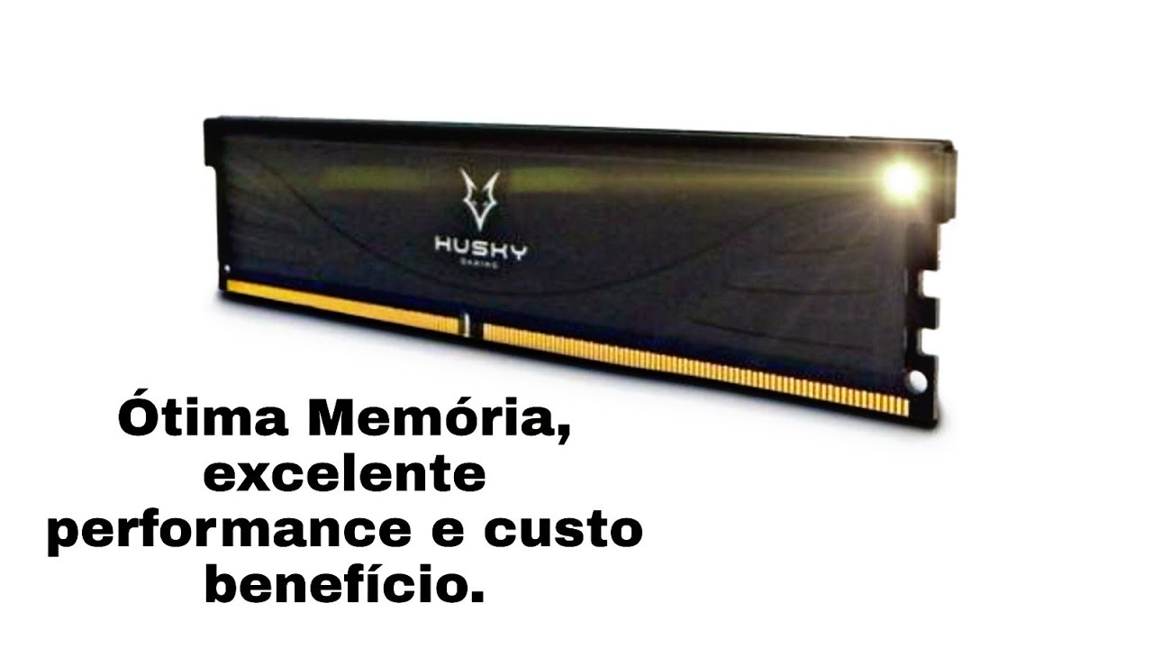 Mem ria Ram Husky 8g 2666Mhz DDR4 CL19 Preto YouTube