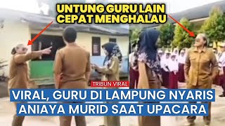Viral Guru Ngamuk, Murid SD Berhamburan Ketakutan