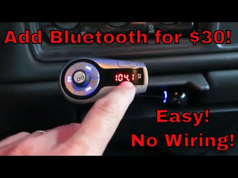 Add Bluetooth to Your Car - No Tools, No Wiring   GoGrove Flexsmart X2