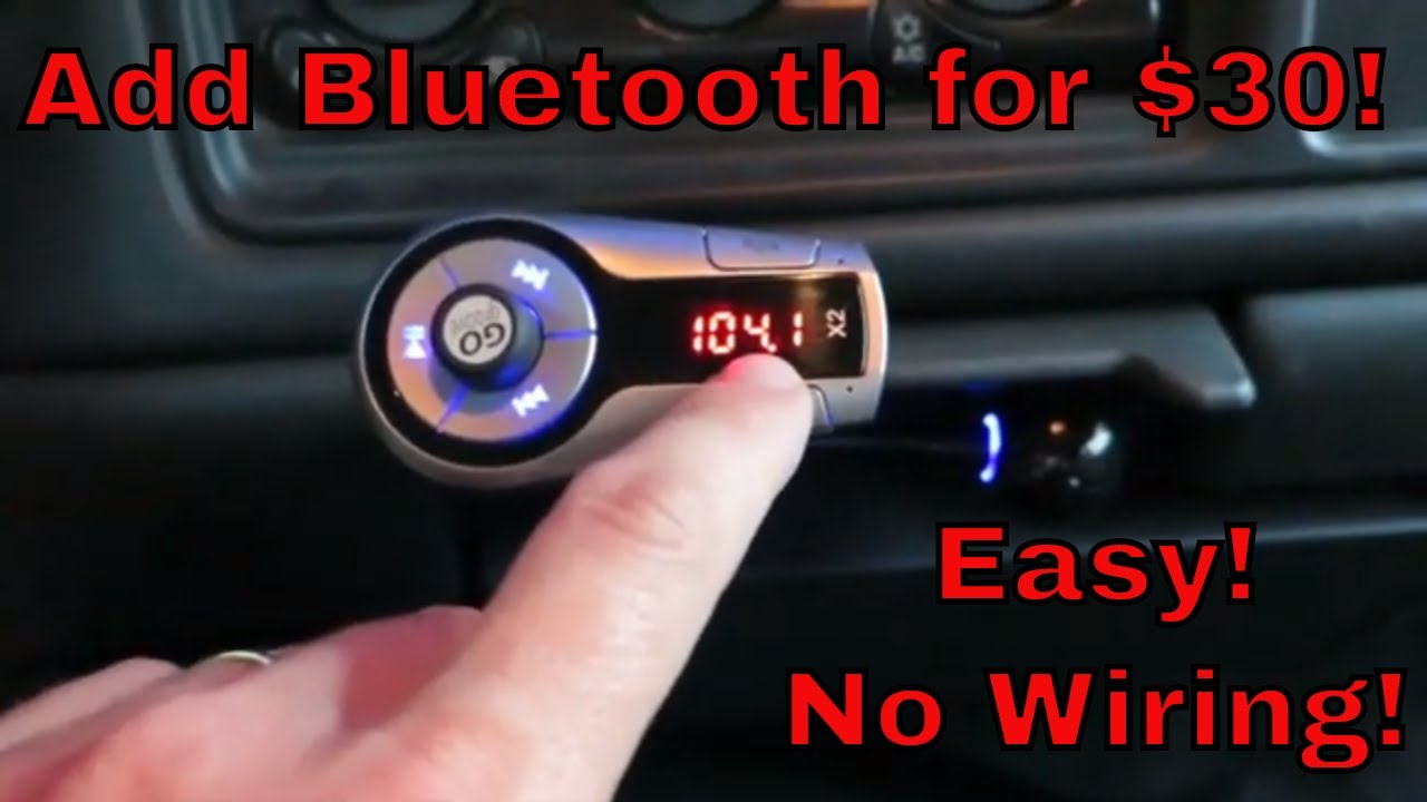 Add Bluetooth to Your Car - No Tools, No Wiring   GoGrove Flexsmart X2
