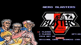 Aero Blasters (Mega Drive)(Md)