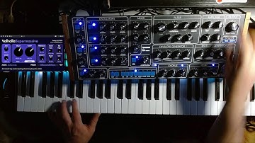 GS Music e7 Analog Polyphonic Synthesizer Fun
