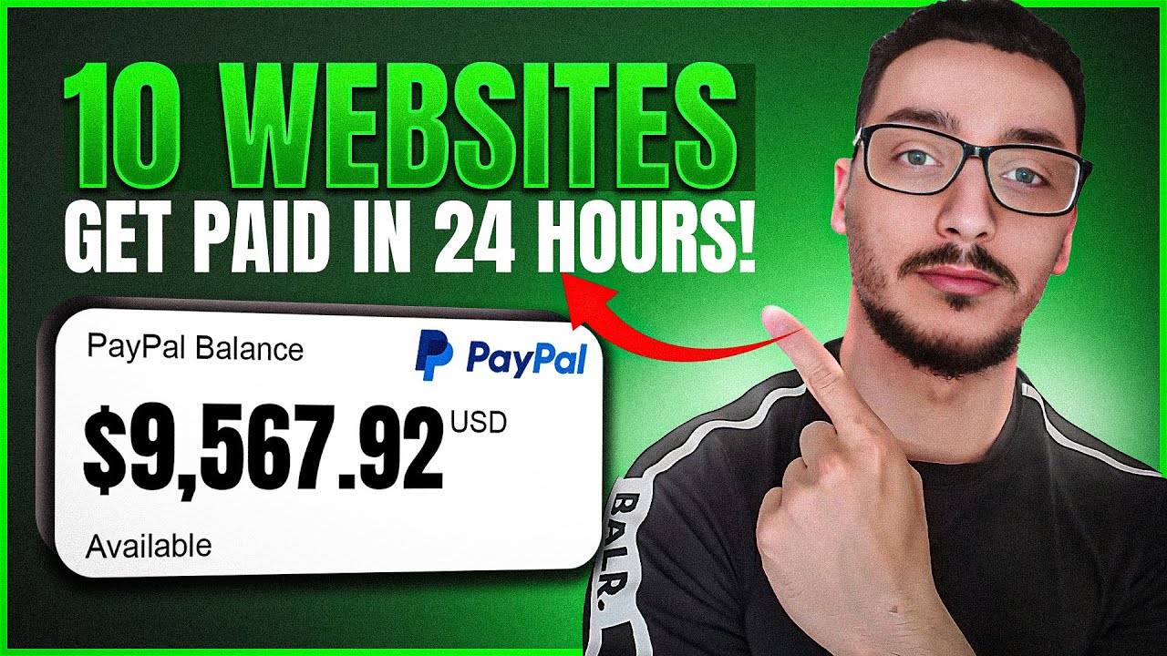 10 Websites That Will Pay You instantly Within 24 hours! (Work From Home Jobs)