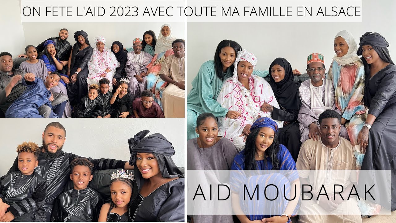 AD MOUBARAK On fte lAD 2023 avec toutes ma famille chez mon pre et ma mre