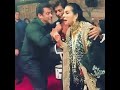 Salman khan  SRK together singing for Sonam kapoors mom sunitakapoor at reception ceremony  beingsal