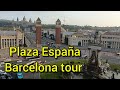 Plaza España, Las Arenas, Fira Barcelona y la Font de Montjuic 😍 Turismo con Toni Cornellá 👍😀