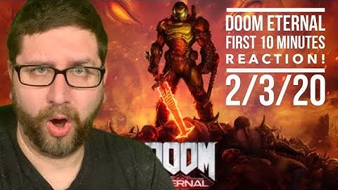 Doom Eternal "First 10 Minutes" Reaction!