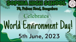 WORLD ENVIRONMENT DAY -2023    #beatplasticpollution.