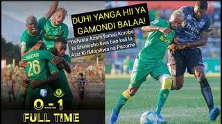 MBWADUKE: CRUCIAL WIN! YANGA HII BALAA INAPIGA TU HATA GAME TOUGH/ KI AMALIZA MCHEZO KUIFUATA AZAM..