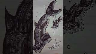 hammer head shark #music #shadow #art #haveitoldyoulatelythatiloveyou #shadowthehedgehog