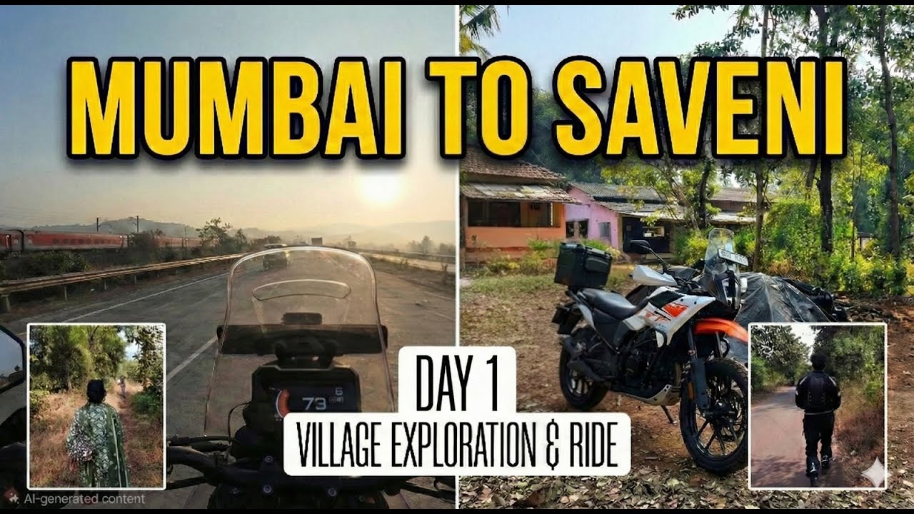 Mumbai to Khed: Exploring a Hidden Village in Konkan 🌿 | Day 1