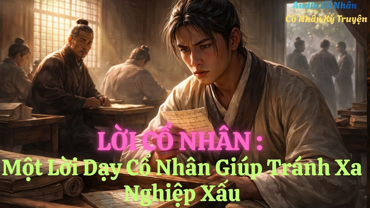Một Lời Dạy Cổ Nhân Cứu Thư Sinh Nghèo Trước Mảnh Giấy Gian Lận Và Nghiệp Xấu Khôn Lường.