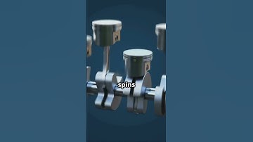 How Does a Car Engine Actually Work? 🚗 #howitworks #automobile #sciencefacts #engineering #motors