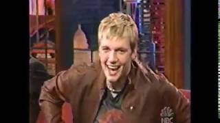 Nick Carter  performs Help Me on The Tonight Show - 2002