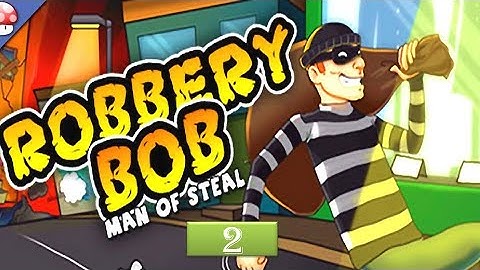 #robberybob #robberybob1 Robbery Bob - Game-play Walk-through Part 2  Challenge (iOS, Android)