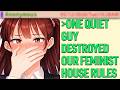 Feminists Tried to Control Their Male Roommate… It Didn’t Go As Planned.