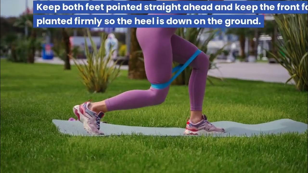 How to do Backward Lunges for Beginners YouTube