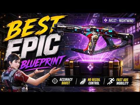 AK117 NIGHTWIND IS INSANE 🔥 | BEST EPIC BLUEPRINT? | COD MOBILE