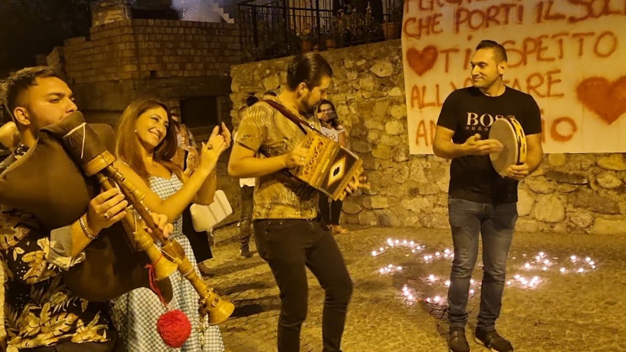 FORTUNATO STILLITTANO - PROGETTO TARANTELLA - SERENATA A ROCCO & NADIA, NATILE VECCHIO (RC)
