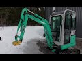 Kobelco SK16 Puominpään hydrauliikkalaajennus Osa1