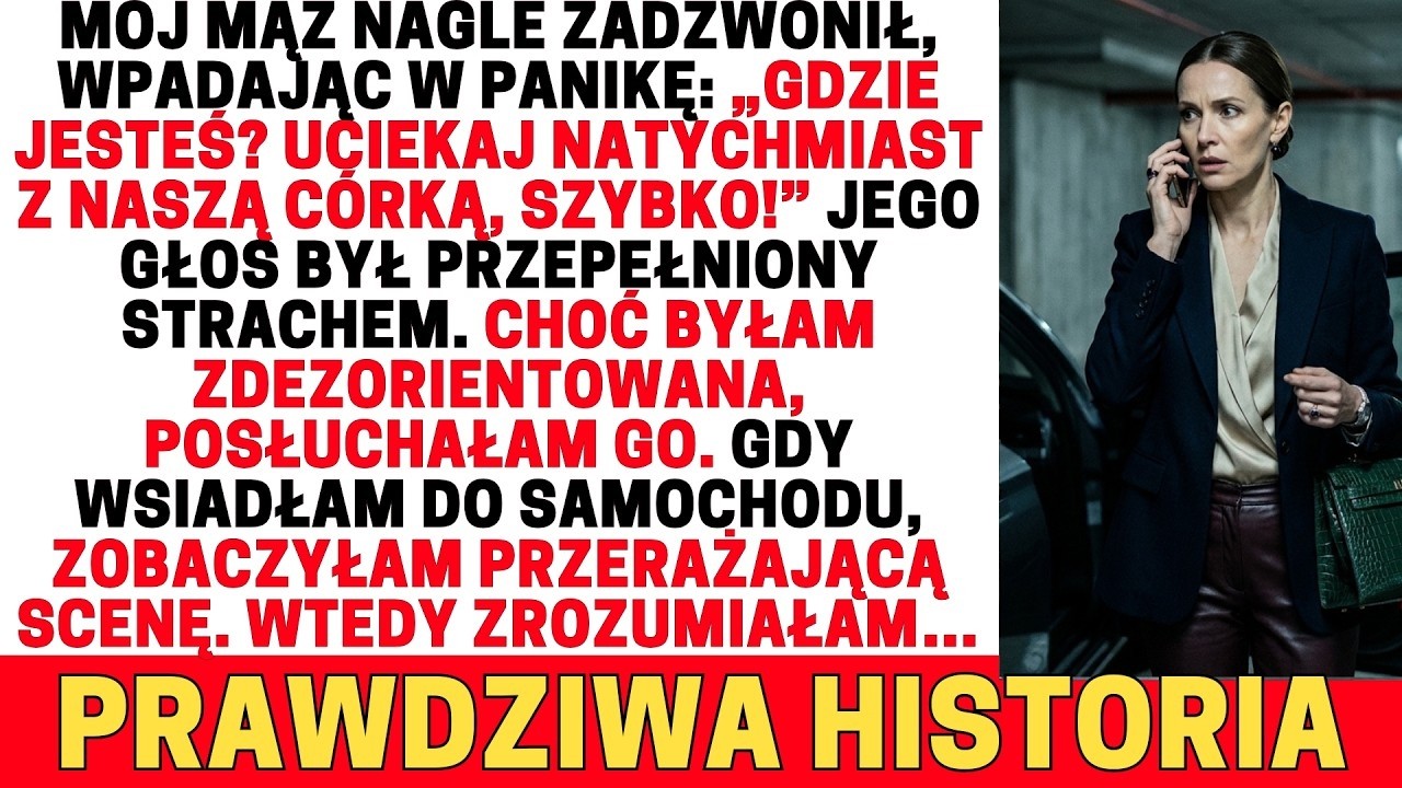 Mój mąż w szoku zadzwonił, drżąc： „Przywieź nasze uciekłe dziecko!” — a potem… 🥶