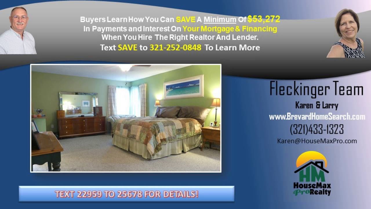 3 Bedroom Pool Homes For Sale In Rockledge FL On Corner Lot