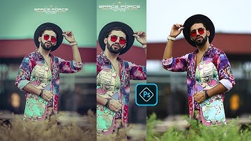 professional outdoor editing prefect color Grading Photoshop tutorial