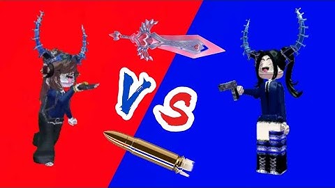 1v1 with my friend in mm2! #1v1 #mm2 #roblox #edit #fyp #blowup #viral