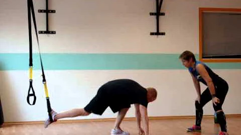 TRX variation by Chris Jarrell...Video by Fitbysam.