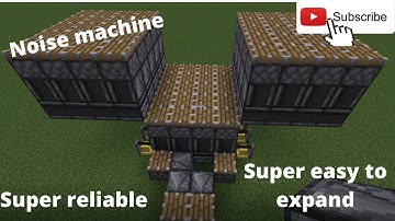 Noise Machine in Minecraft | Super Easy | Easily Expandable By Empire Gaming