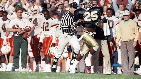 1990 #2 Miami Fl @ #6 Notre Dame No Huddle