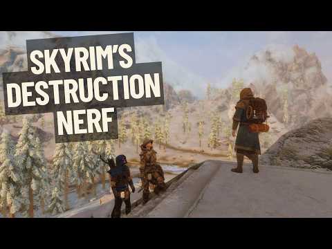 Bethesda’s Abandoned RPG Mechanics: Destruction Magic Effects
