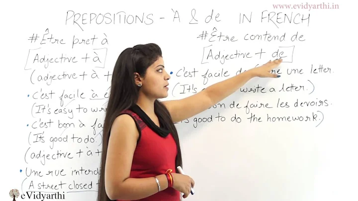 French Prepositions - Free French Video