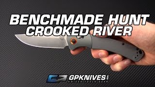 Benchmade Hunt Series Crooked River AXIS Lock Folding Knife Overview