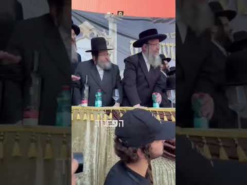 Satmar Rebbe Separating Trumos and Masros At Or Haganuz winery