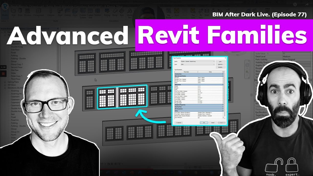 Advanced Revit Family Tutorial (with Brenton)