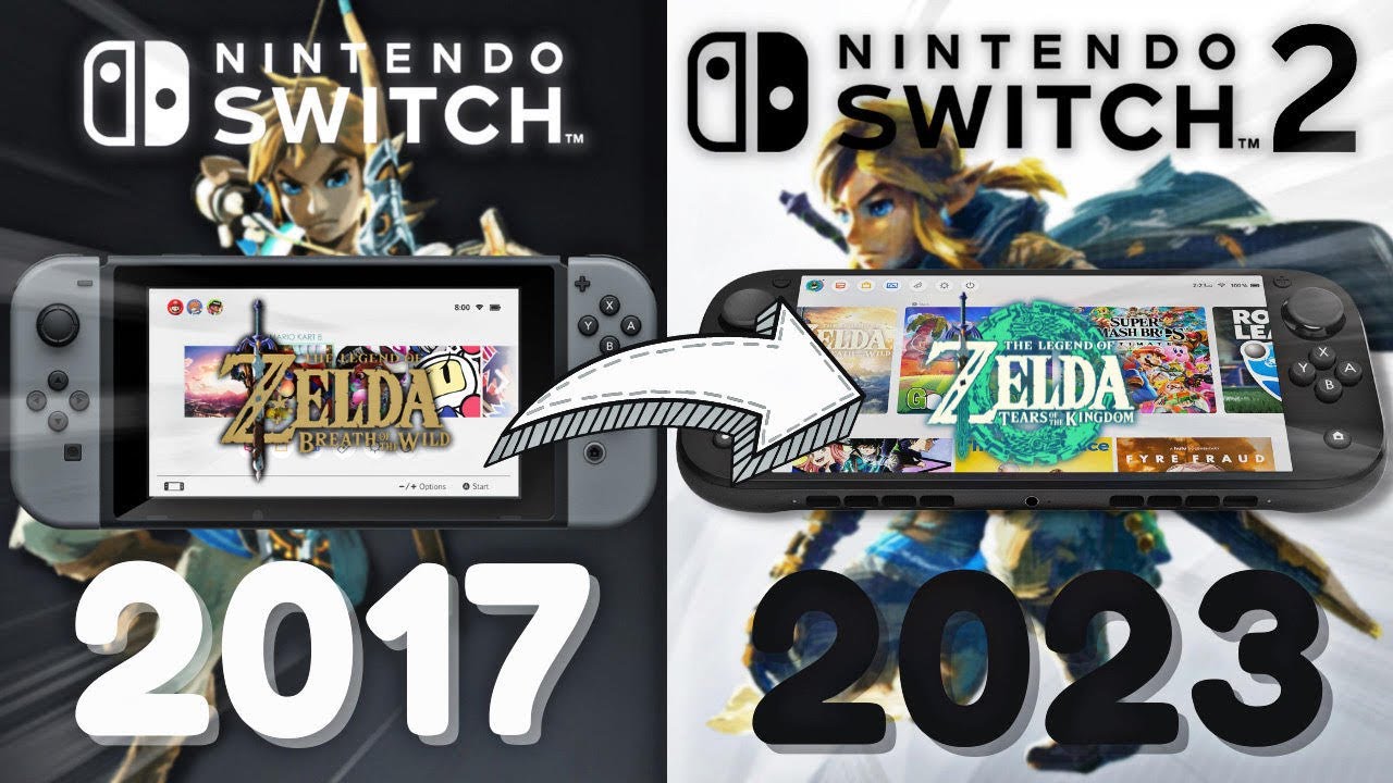 ニンテンドー　Switch Nintendo Switch OLED White Console with Zelda Breath of the Wild