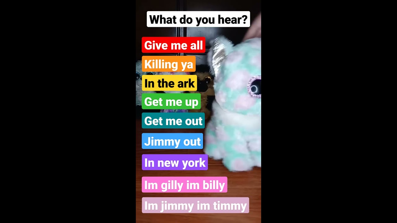 What Do You Hear Shorts
