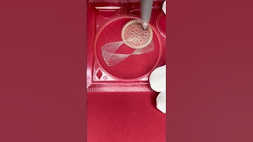 How many circles are there in this magical picture? #shorts #2024 #spirograph #art #toys