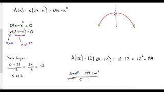 Matematik 2b: Andragradsfunktioner - problemlösning