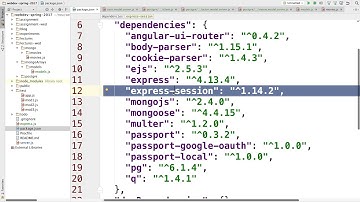 Securing MEAN Application with Passportjs webdev spring 2017 morning