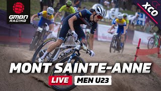 Mont SainteAnne Cross Country Under 23 Men | LIVE XCO Racing