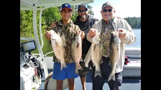 Striper fishing on Clarks Hill Lake Part 2 by Southern Bred Adventures 2,026 views 3 years ago 4 minutes, 56 seconds