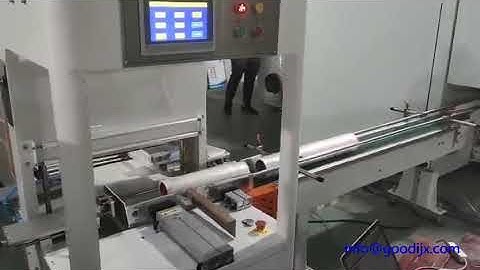 Full automatic 600 model bopp tape slitting rewinding machine line with auto package machine