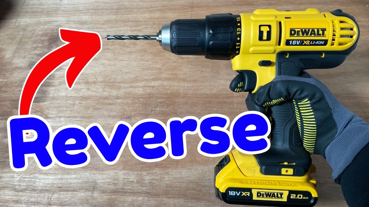 How To Put a DeWALT Drill in Reverse (Beginner’s Guide + Tips) - YouTube